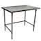Bk Resources Stainless Steel Work Table With Open Base, Plastic Feet, 48"Wx30"D SVTOB-4830 - alternate 1